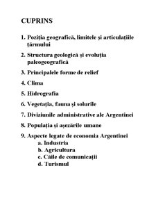 Argentina - caracterizare geografică - Pagina 2