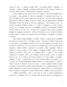 Apariția și Evoluția Sistemului de Partide în Republica Moldova - Pagina 5