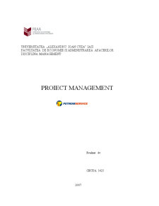 Proiect Management - PetromService - Pagina 1