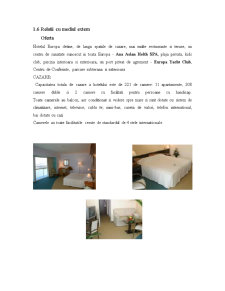 Gestiune Hoteliera - Hotel Europa din Eforie Nord - Pagina 5