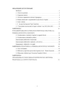 Organizarea și Conducerea Gestiunii Financiare la Primăria Municipiului Moinesti - Pagina 2