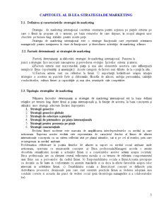 Coordonate ale pieței internaționale și strategia de marketing - analiza hipermarketului Carrefour - Pagina 5