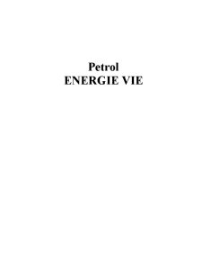 Energia Vie - Petrolul - Pagina 1