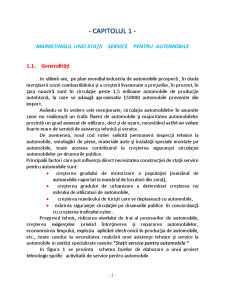 Marketingul unei Stații Service pentru Automobile - Pagina 1