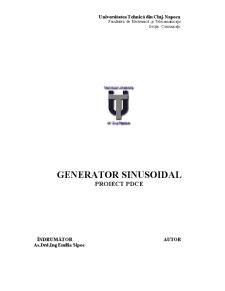 Generator Sinusoidal - Pagina 1
