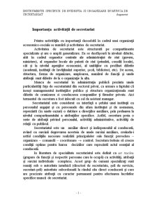 Instrumente specifice de evidență și organizare în munca de secretariat - Pagina 1
