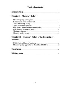 Monetary policy of the state - Pagina 2