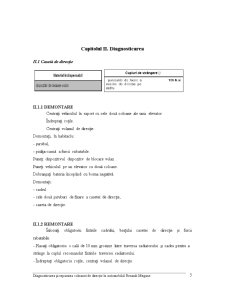 Diagnosticarea și Repararea Coloanei de Direcție la Automobilul Renault Megane - Pagina 5