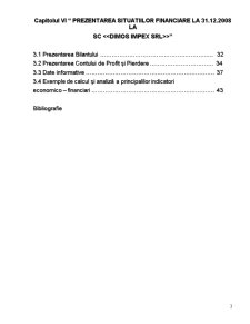 Particularități privind contabilitatea activității de service și prezentarea situațiilor financiare la SC Dimos Impex SRL - Pagina 3