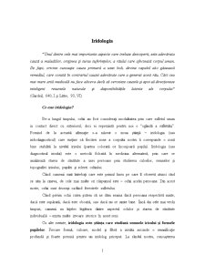 Iridologia - Pagina 1