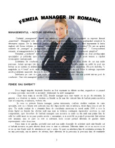 Femeia Manager în România - Pagina 3