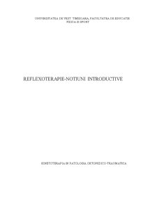 Reflexoterapia - noțiuni introductive - Pagina 1