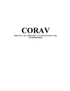 Corav - mini-joc de corelare a activităților unei întreprinderi - Pagina 1