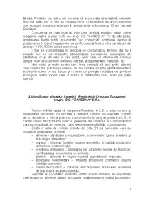 Efectele integrării României în Uniunea Europeană asupra SC Ganesha SRL - Pagina 2