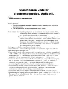 Unde Electromagnetice - Pagina 1