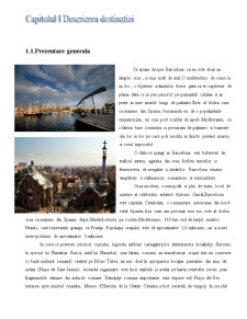 Proiect Marketing Turisitic - Barcelona - Pagina 1