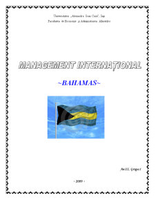 Management internațional - Bahamas - Pagina 1