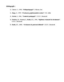 Metode și Tehnici de Evaluare - Pagina 5