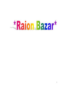Raion Bazar - Pagina 1