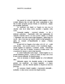 Dreptul Maghiar - Pagina 1