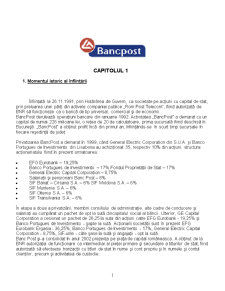 Tehnica operațiunilor bancare - BancPost - Pagina 1