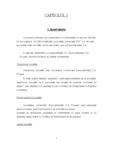 Monografie - SC Eurocontinental SA - Pagina 1