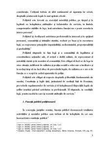 Statutul și răspunderea juridică a polițistului - Pagina 5