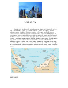Analiza Malaeziei - Pagina 1