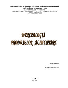 Caracterizarea merceologica a produselor alimentare Fetească Neagră, Burgund și Băbească Neagră - Pagina 1