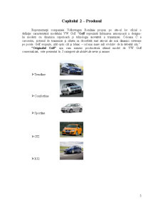 Publicitate și promovarea vânzărilor pentru autoturismele marca Volkswagen - Pagina 5