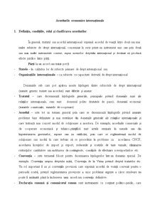 Acorduri economice internaționale - Pagina 1