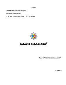 Garda Financiară - Pagina 1