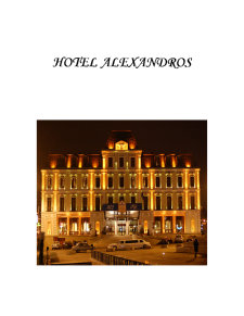 Hotel Alexandros - Pagina 1