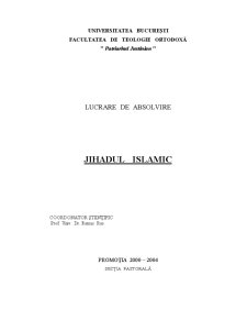 Jihadul Islamic - Pagina 1