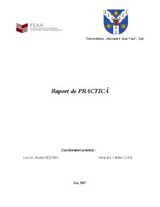 Raport de Practica - SC SQnP SRL - Pagina 1