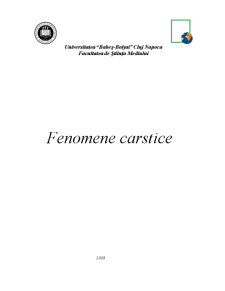 Fenomene Carstice - Pagina 1