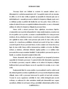 Actele de Stare Civilă în Legislația Românească - Pagina 2