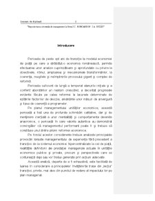 Reproiectarea sistemului de management la SC Romcarbon SA Buzău - Pagina 2