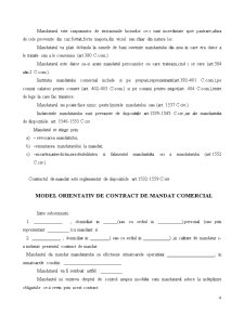 Contractul de Mandat Comercial - Pagina 4