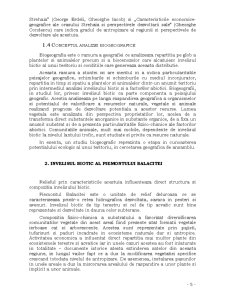 Potențialul ecologic și exploatarea biologică în Piemontul Bălăciței - Pagina 5