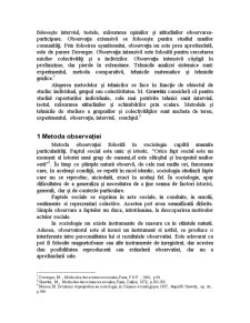 Metode și Tehnici ale Sociologiei - Pagina 4