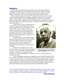 Albert Einstein - teoria relativității restrânse - Pagina 2
