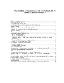 Standardul International de Contabilitate 38 Imobilizari Necorporale - Pagina 1