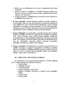 Functia de Control a Finantelor Publice - In Cele Patru Domenii ale Economiei Nationale - Pagina 5