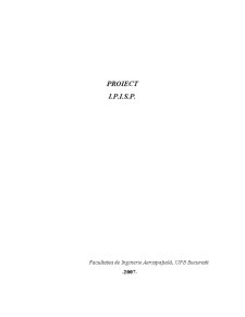 Proiect IPISP General Electric S404 - Pagina 1