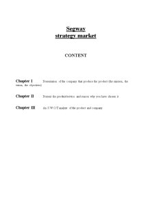 Segway - Strategy Market - Pagina 1
