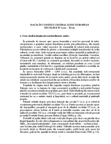 Dacia în context central și est-european - secolele IV i.e.n. - II i.e.n - Pagina 1