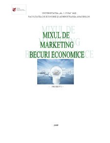 Mixul de Marketing - Becuri Economice - StarLights - Pagina 1