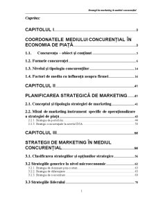Strategii de Marketing în Mediul Concurențial - Pagina 2