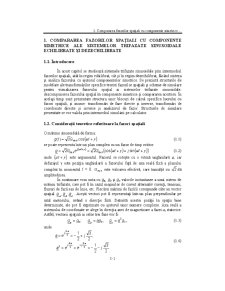 Compararea Fazorilor Spațiali cu Componente Simetrice ale Sistemelor Trifazate Sinusoidale Echilibrate și Dezechilibrate - Pagina 1
